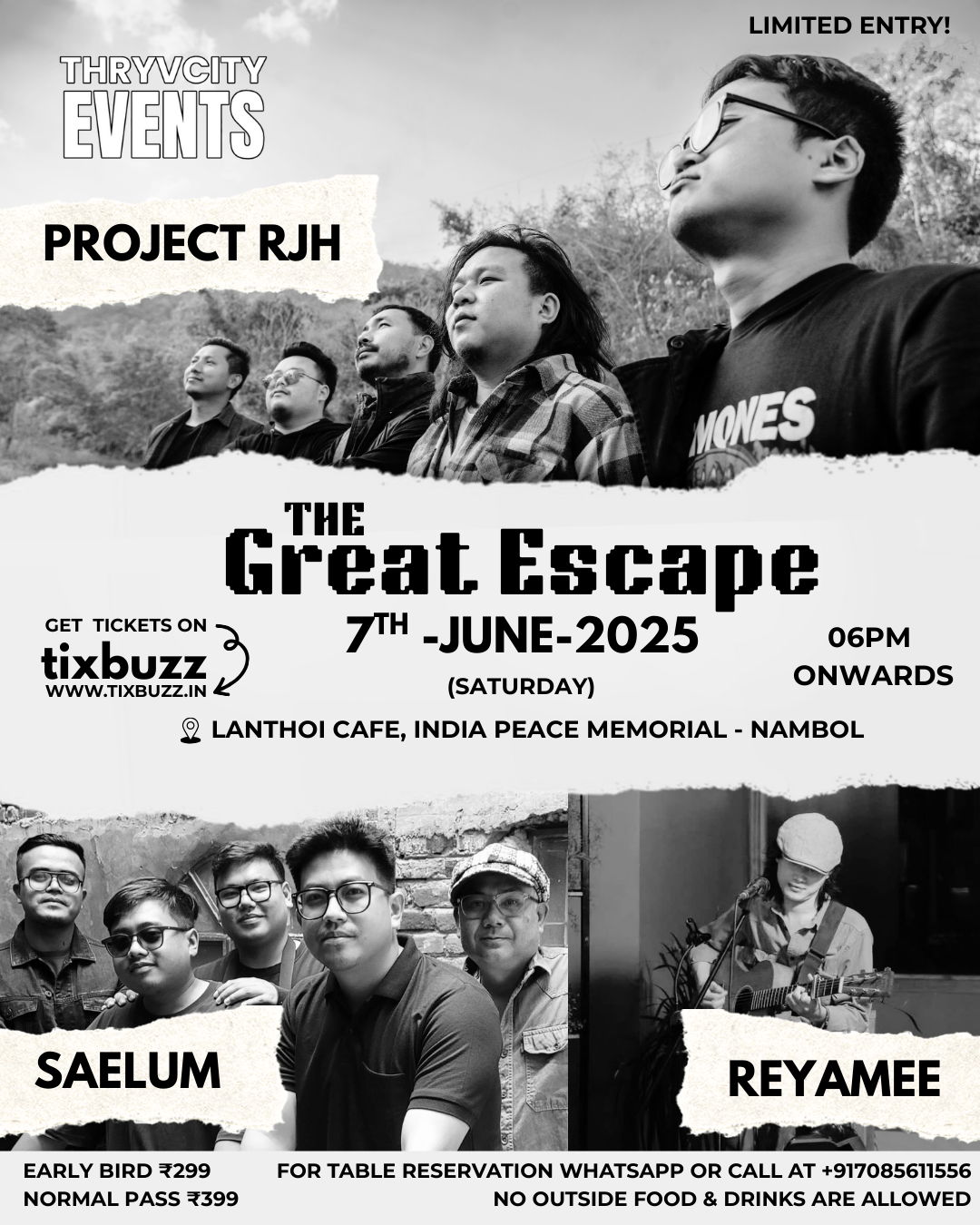 The Great Escape - Live Musical Evening