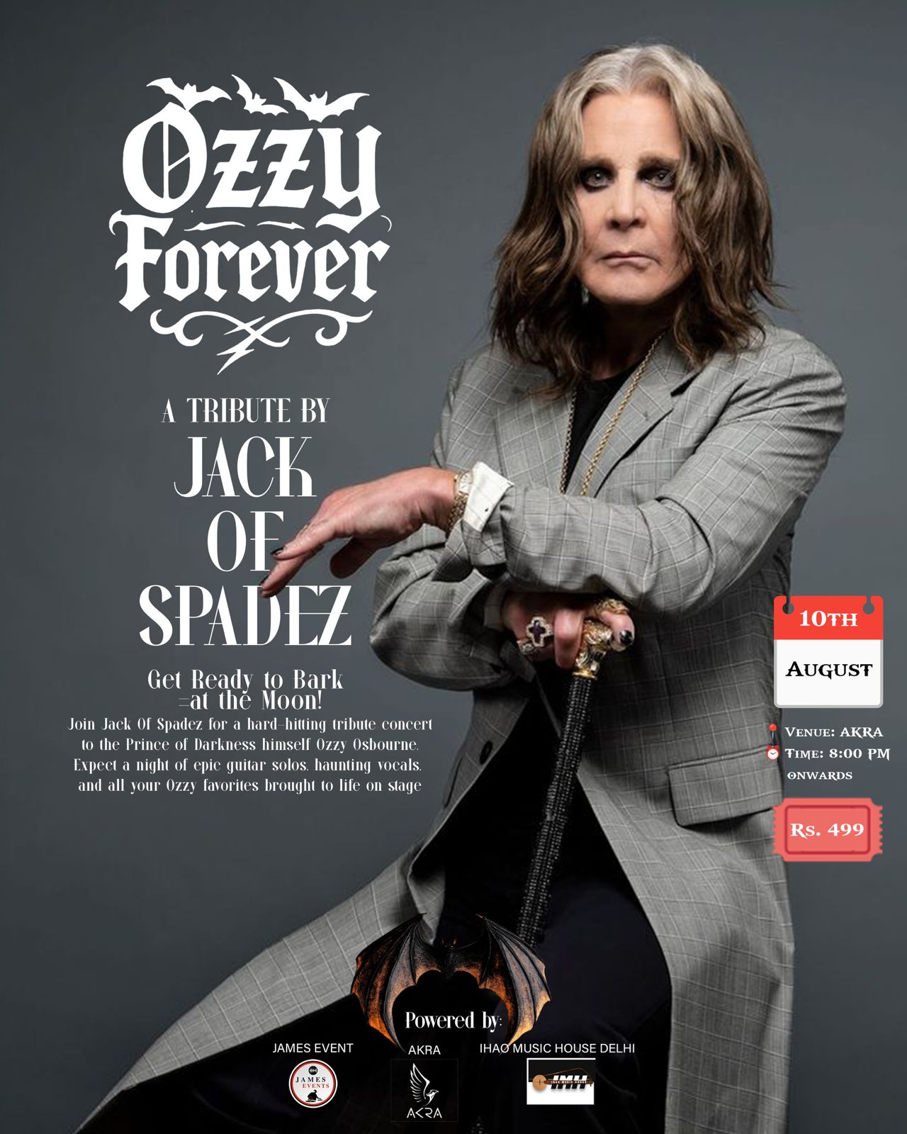 Ozzy Forever - A Tribute by Jack Of Spadez