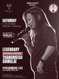 Legendary Tangkul Singer Thangmeiso Shinglai Performing Live in New Delhi