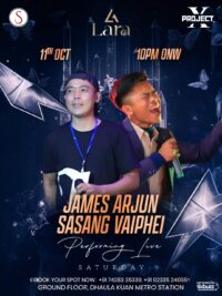 James Arjun ft Sasang Vaiphai - Live in Delhi at LARA CLUB