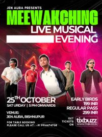Meewakching - Performing live at Jen Aura, Bishnupur