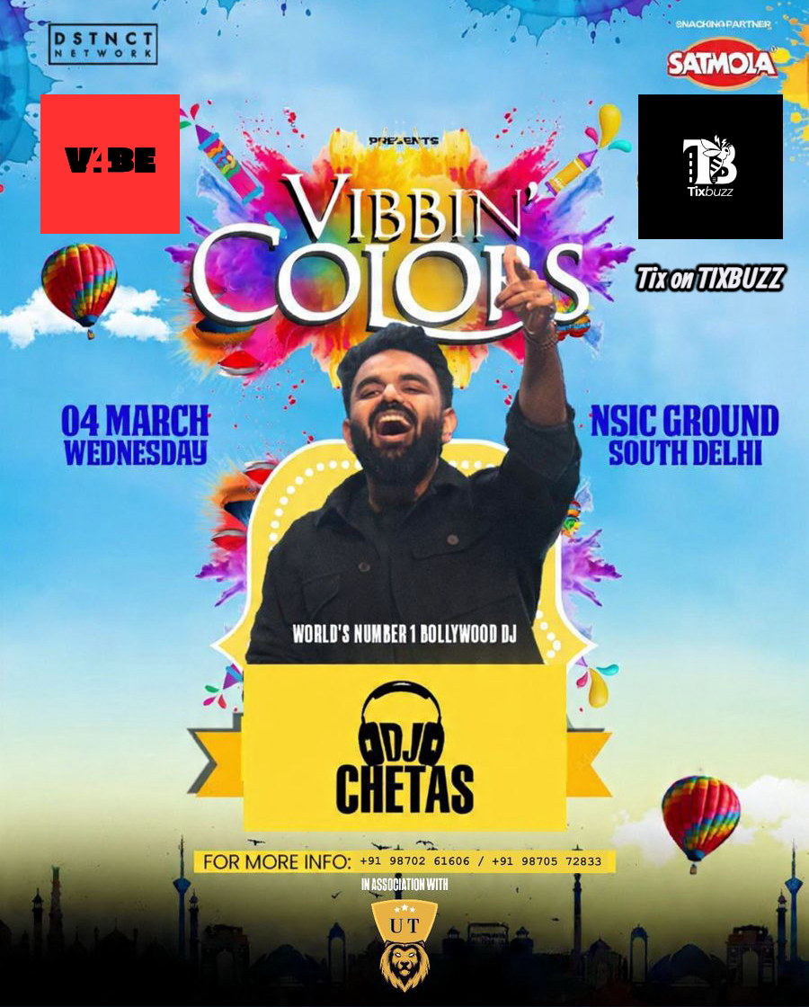 Vibbin' Colors - A Luxury Holi Affair++